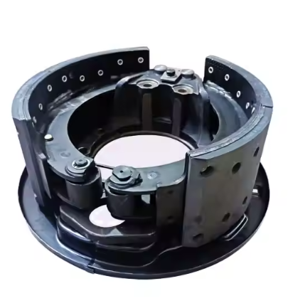 Колодка тормозная передняя с накладками  Shacman X3000 под одну пружину (HD90009440388) (Ф0568)