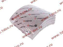 Накладка тормозная сред и зад SHACMAN X3000 (компл 4 шт) (DZ9112340062)(Ф0801)