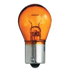 Лампа 24v-21w поворотники, стоп сигналы желтая (8GA006841241)(л0107)