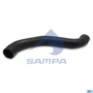 Патрубок радиатора Scania	(044045)(д7253)
