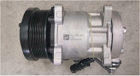 Компрессор кондиционера Sitrak C7H/HOWO T5G 8РК(200V77970-7028)(ФШ1852)