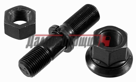 Шпилька M22x1.5/22x2/100 колесная BPW с гайками (0980623180)(Пр0240)