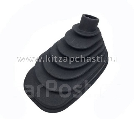 Гофра (пыльник, чехол) рычага КПП FAW 3310 прямоугольная верх 182x275x168 QINYAN(1703041A70A)(Ф0410)