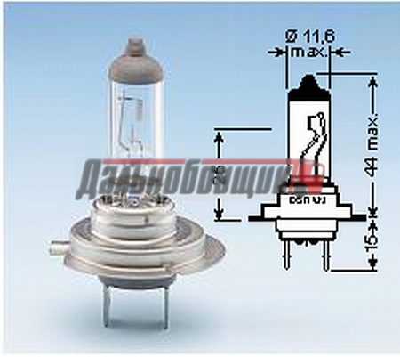 Лампа H7 24V 70W (PK26d) (1987302471)(Л0001)