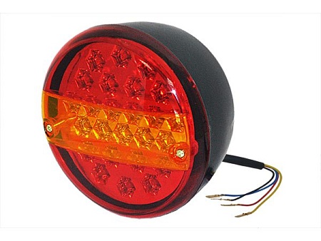 Фонарь задний круглый с полосой Светодиодный (R) (АТ10211LED)(Опт0584)
