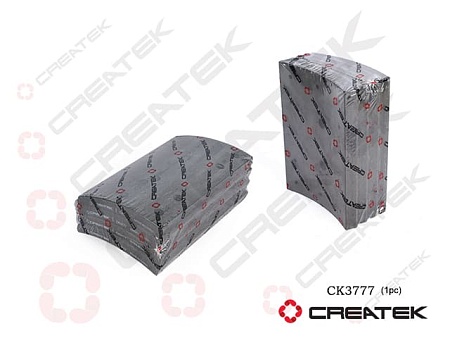 Накладка тормозная сред.задн оси 2 FAW CREATEK,FAW 3310 (3502407-A6E/A) (Ф0187)