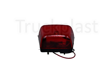 Подсветка номера 24V черная кирпич (TU02A001002)(опт1029)