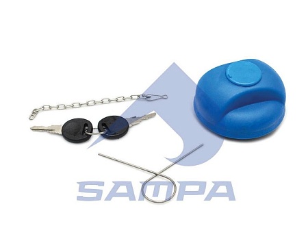 Крышка с ключами горловины бака Adblue d=97mm (09606601)(р9575)