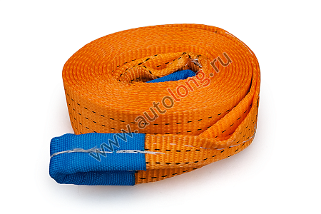 Трос буксировочный 72т/240мм HITCH REGULAR  6,0м  петля-петля. (р8394)