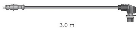 Кабель соединительный ABS прицеп 3,0м (4497230300) (Р9969)