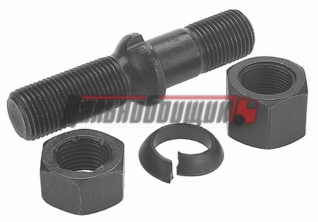 Шпилька M22x1.5-M22x2 100/45/46 колесная BPW в сборе с гайками (070715)(Пр0127-)