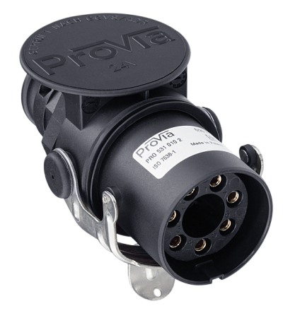 Евроразъем вилка ABS/EBS 7 контактов 24V (PRO5310102) (Эл4630)