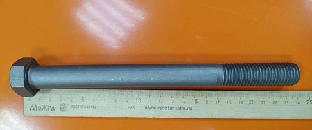 Болт М20*220*2,5   DIN 931/G 8.8 (E9400043)(П8457)
