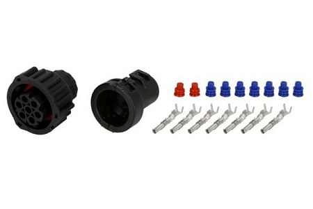 Разъем заднего фонаря 7-pin/MAN/MB/RVI (8801424SX)(эл2954)
