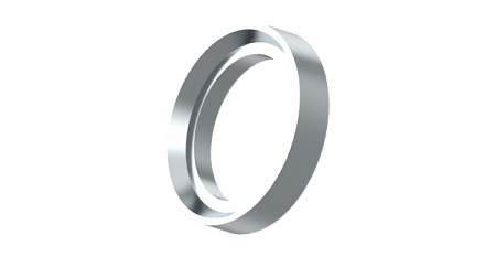 Кольцо металическое упорное для резьбы M 10x1.0 (8930300604) (пн5502)