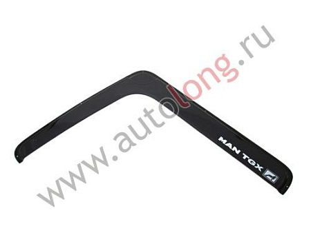 Дефлекторы на бок.стекло MAN TGX (больш. угол) черный (7783)(к0265)