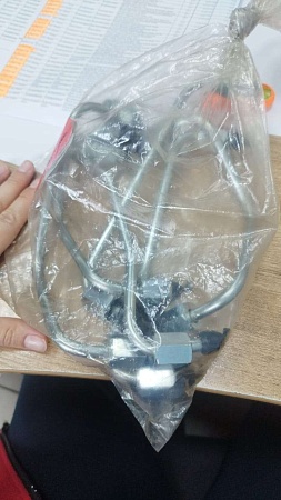 Трубки топливные ТНВД  FAW 3310 ДВС DM2 (комплект 6 шт)(112901081D)(ФШ1850)