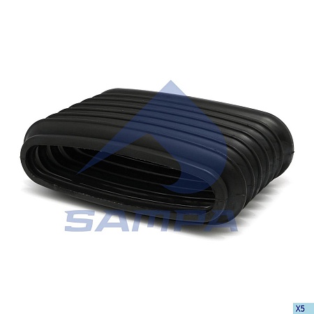 Патрубок гофрированный 116x322x225 \DAF F 65/75/85/95.CF 65/75/85 (050144)(пр3782)