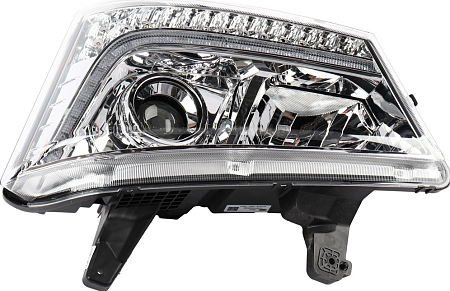 Фара FAW J7 передняя левая ДХО LED (эл.корректор)(3711015-2000-C00/C) (Ф0311)