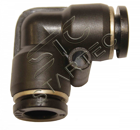 Фитинг угловой 10 мм пластиковый (INF11PUL10)(пн3790)