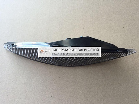 Фонарь на козырек X3000, белый, левый (DZ97189721210)(Ф9529)