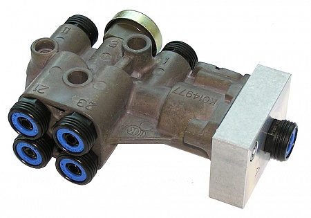 Кран подъема оси M16x1.5 пневмоуправление (07021001)(Пн3676)