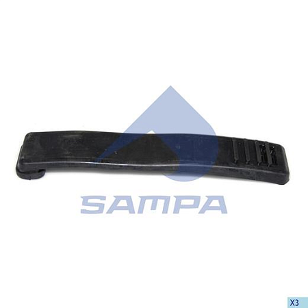 Резинка крепления крыла брызговика Volvo FH 3-ser. (034165)(К4730)
