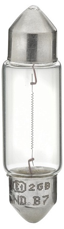 Лампа накаливания пальчиковая 24V 10W Hella (8GM002091251)(л0105)