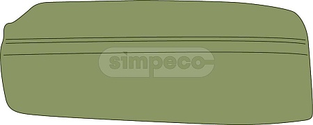 Угловой дефлектор бампера правый MAN TGA (SP40020012)(К3369)